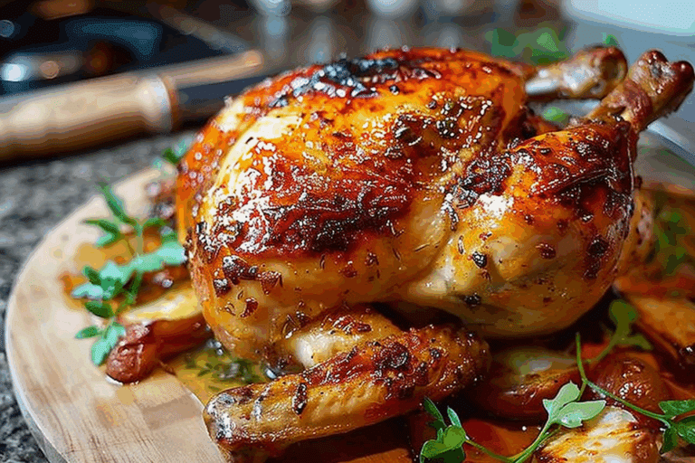Air Fryer Whole Chicken