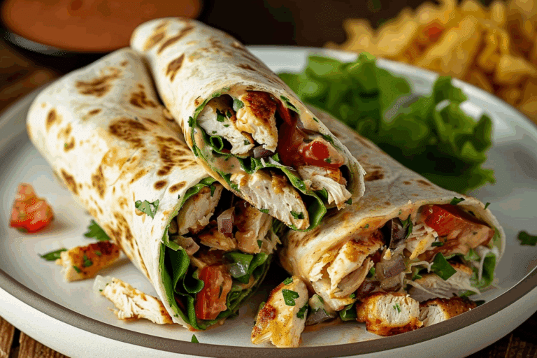 BLT Chicken Ranch Wrap