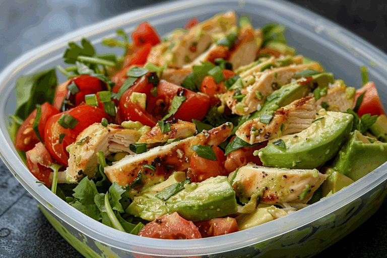 Bariatric-Friendly Avocado Chicken Salad