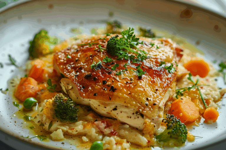 Rotisserie Chicken Casserole