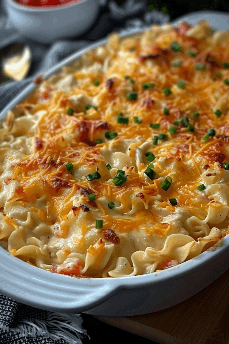 Chicken Noodle Casserole