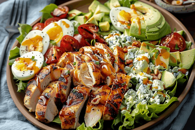 Honey Mustard Chicken Cobb Salad