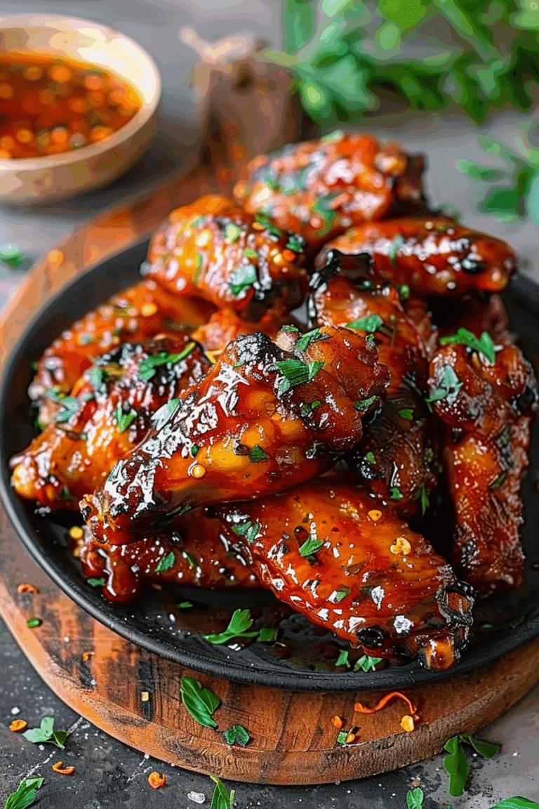 Hot Honey Smoked Wings