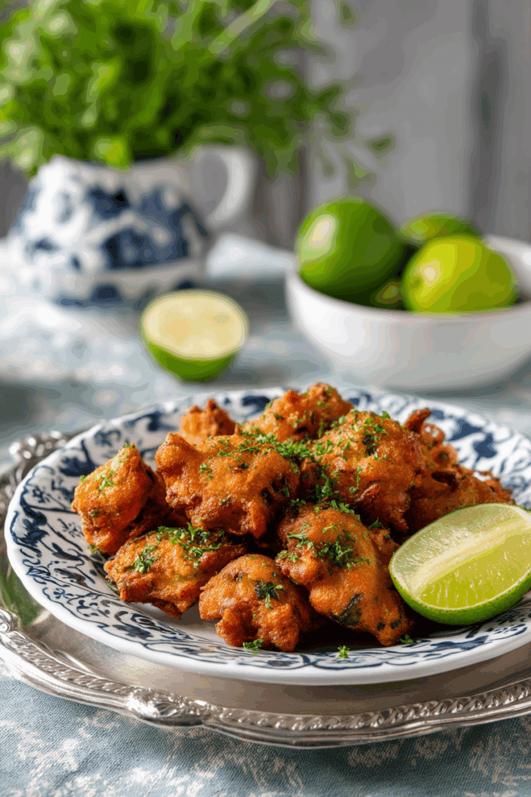 Crispy chicken pakora Recipe