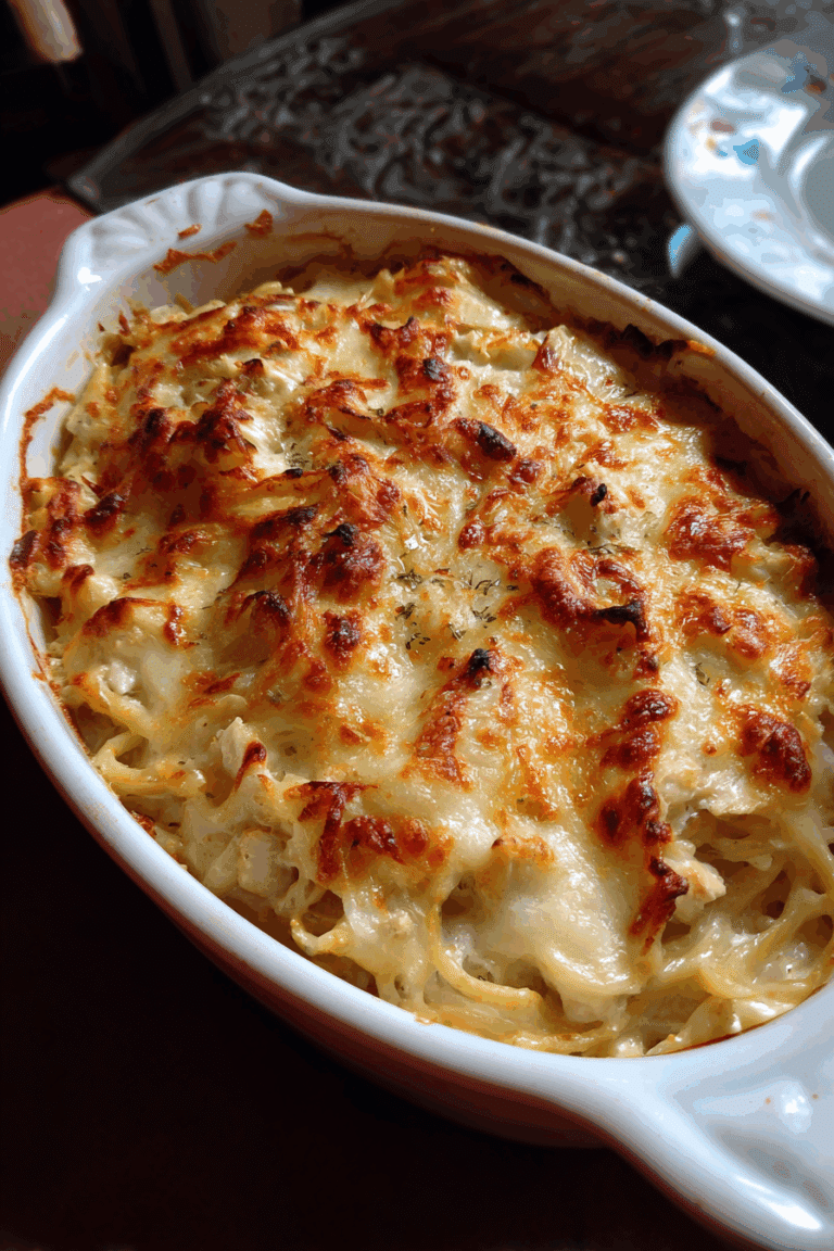 Easy Chicken Tetrazzini