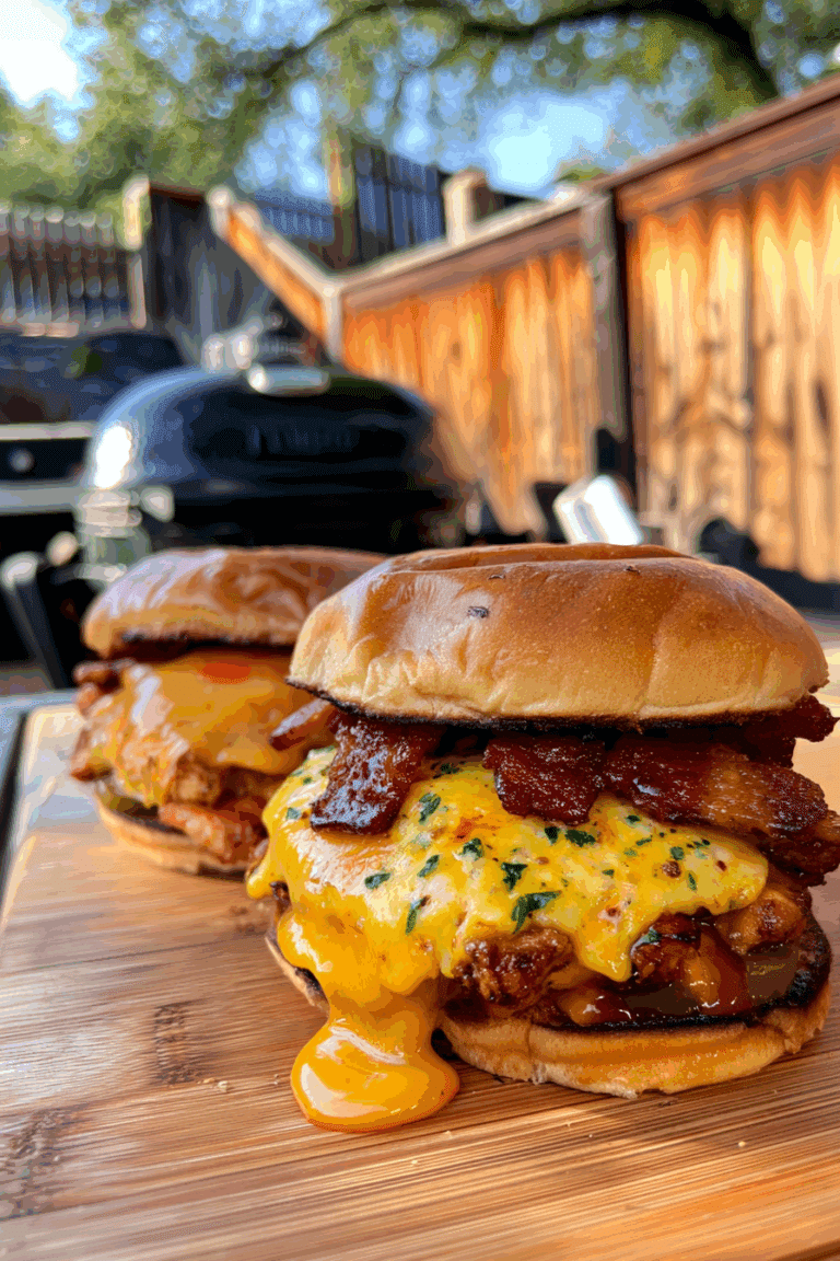 Grilled Buffalo Chicken Sandwiches
