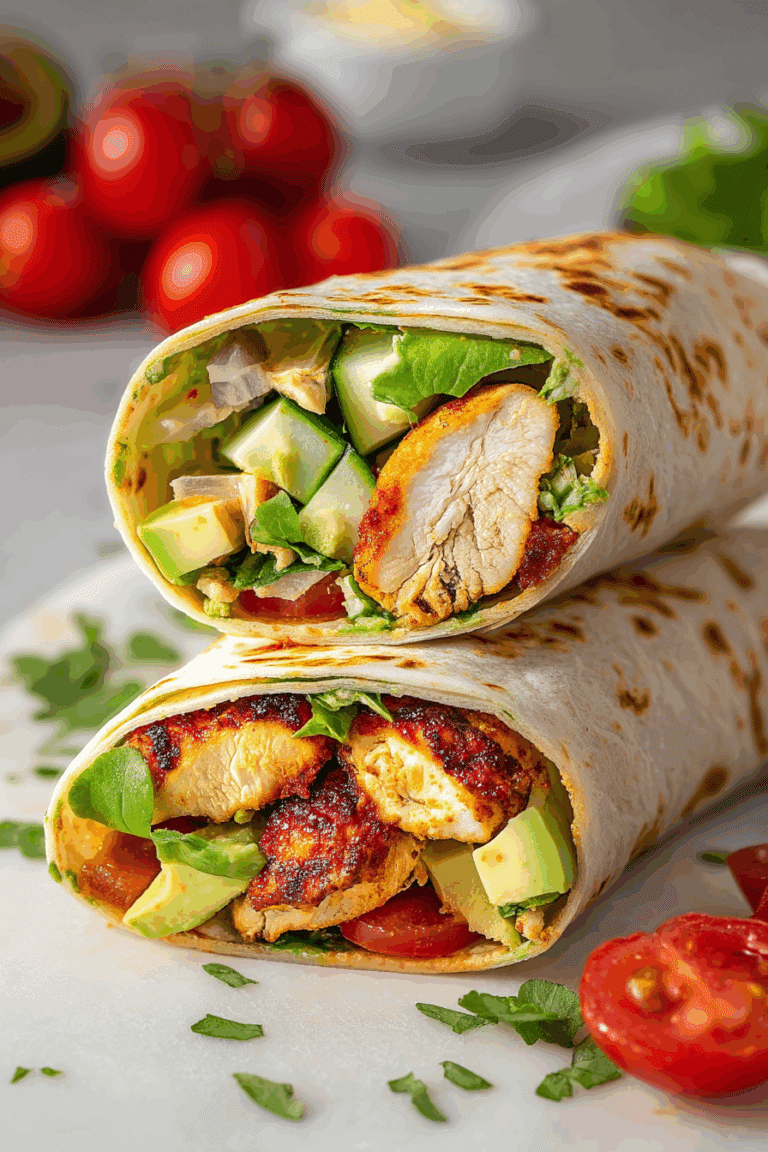 Grilled Chicken Wrap