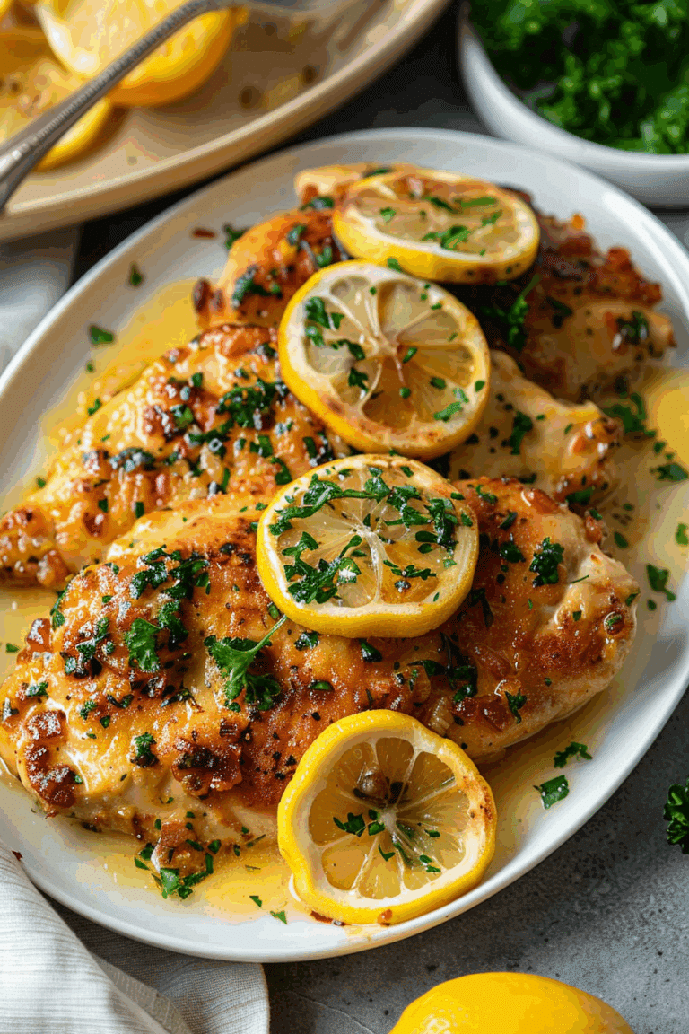 Lemon Butter Chicken Francese
