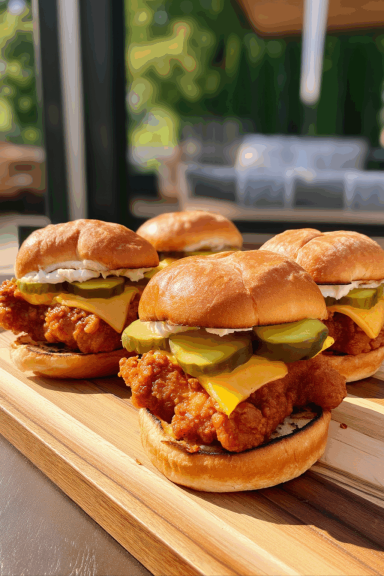 Nashville Hot Chicken Sandwiches