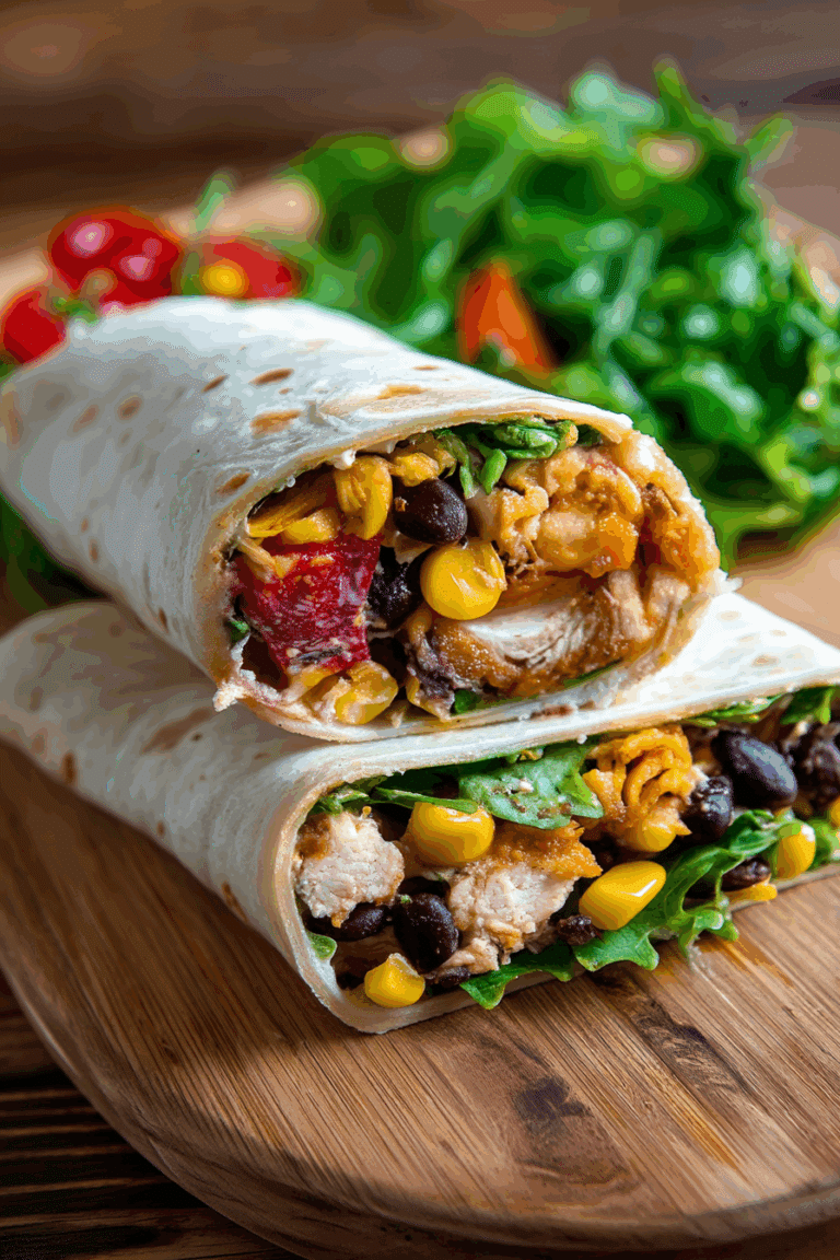 SOUTHWEST HUMMUS WRAP