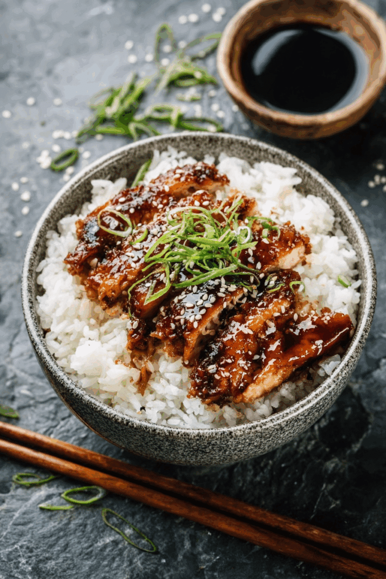 Teriyaki Chicken bowl
