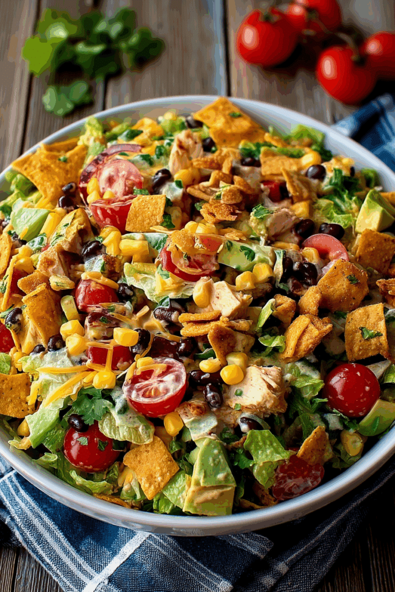 Tex-Mex Chopped Chicken Salad