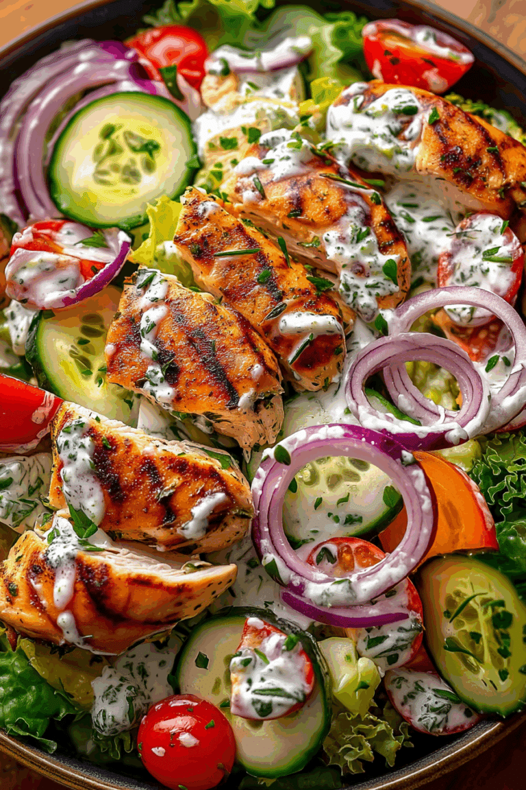 Tzatziki Chicken Salad
