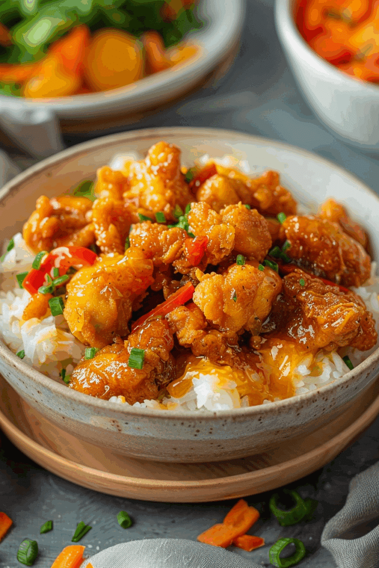 copycat KFC chicken bowl