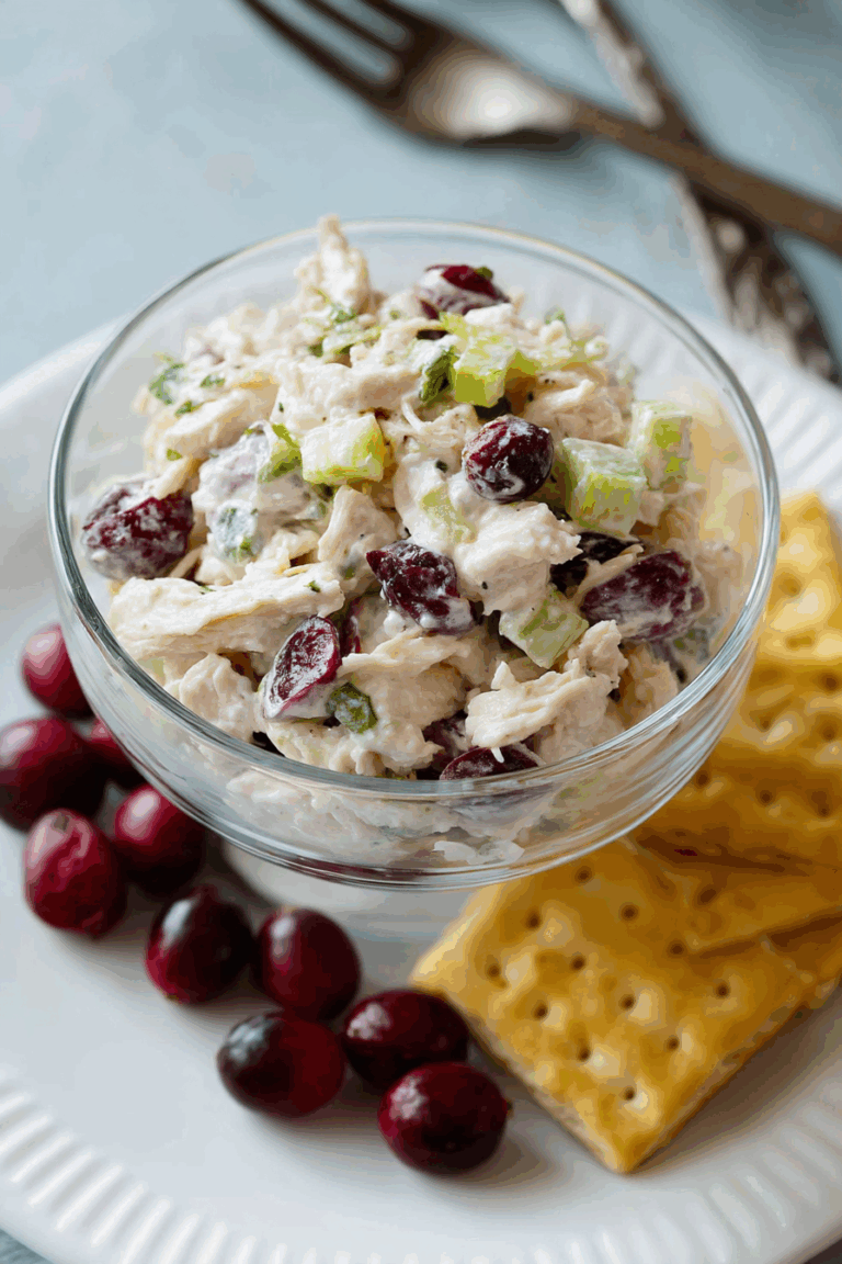cranberry jalapeño chicken salad