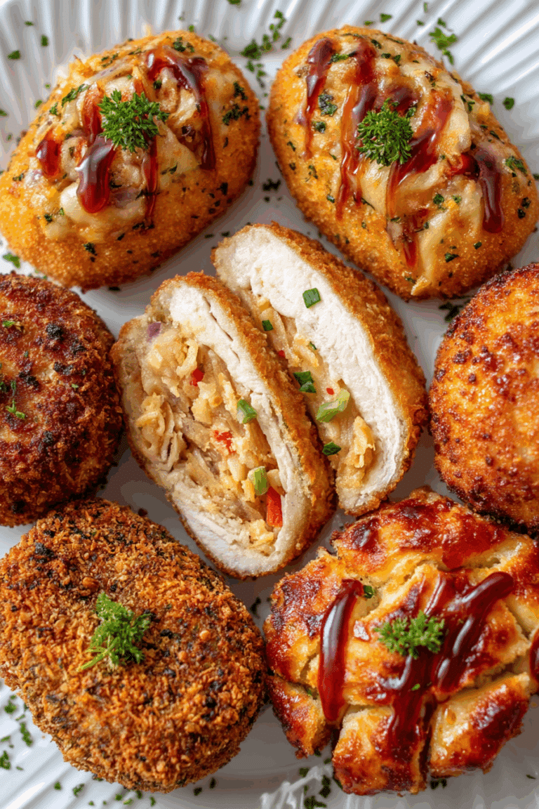 Chicken Bread Pizza Ball