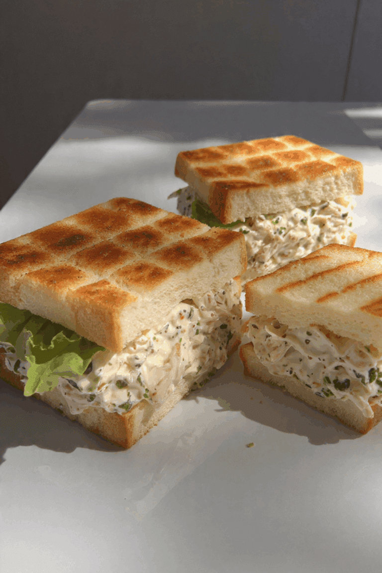 grilled chicken salad sandwiches