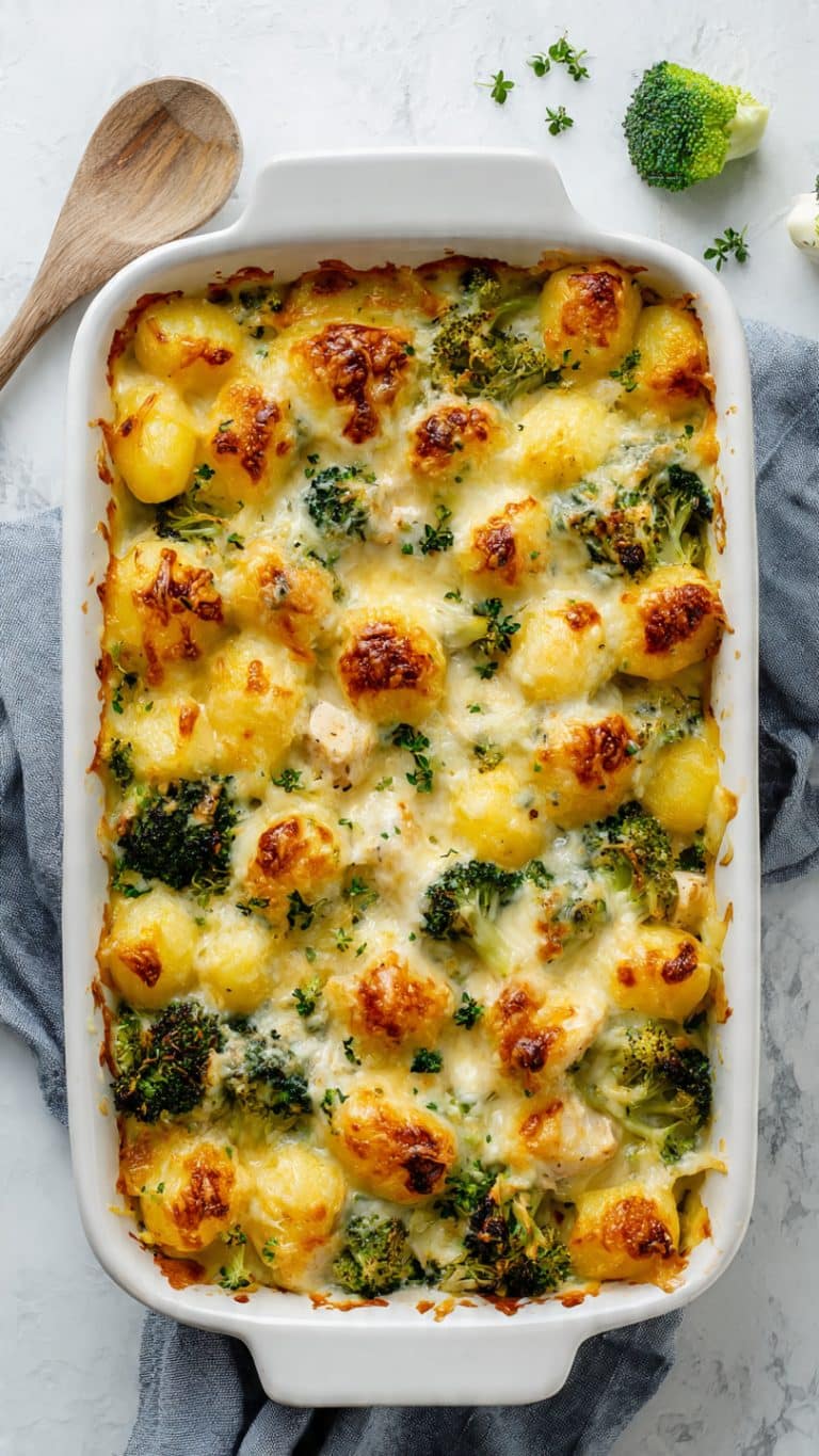 Baked Potato Chicken and Broccoli Casserole