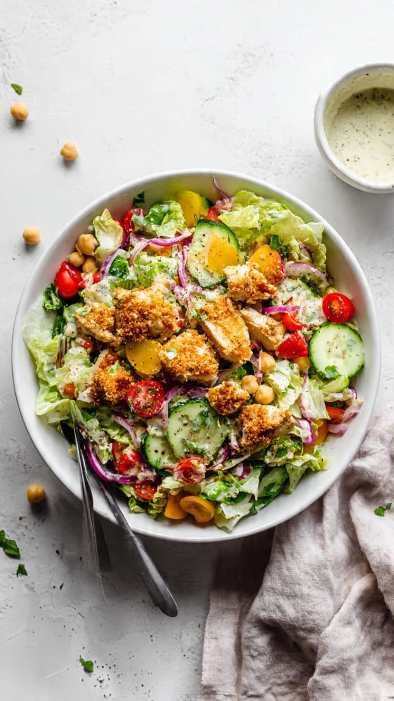Crispy Chicken Chopped Power Salad