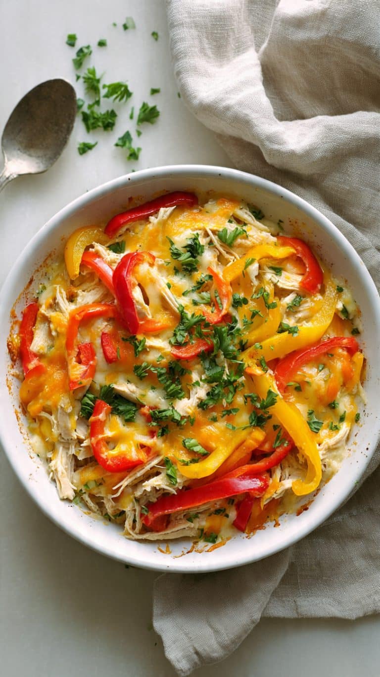 Fajita Chicken Casserole