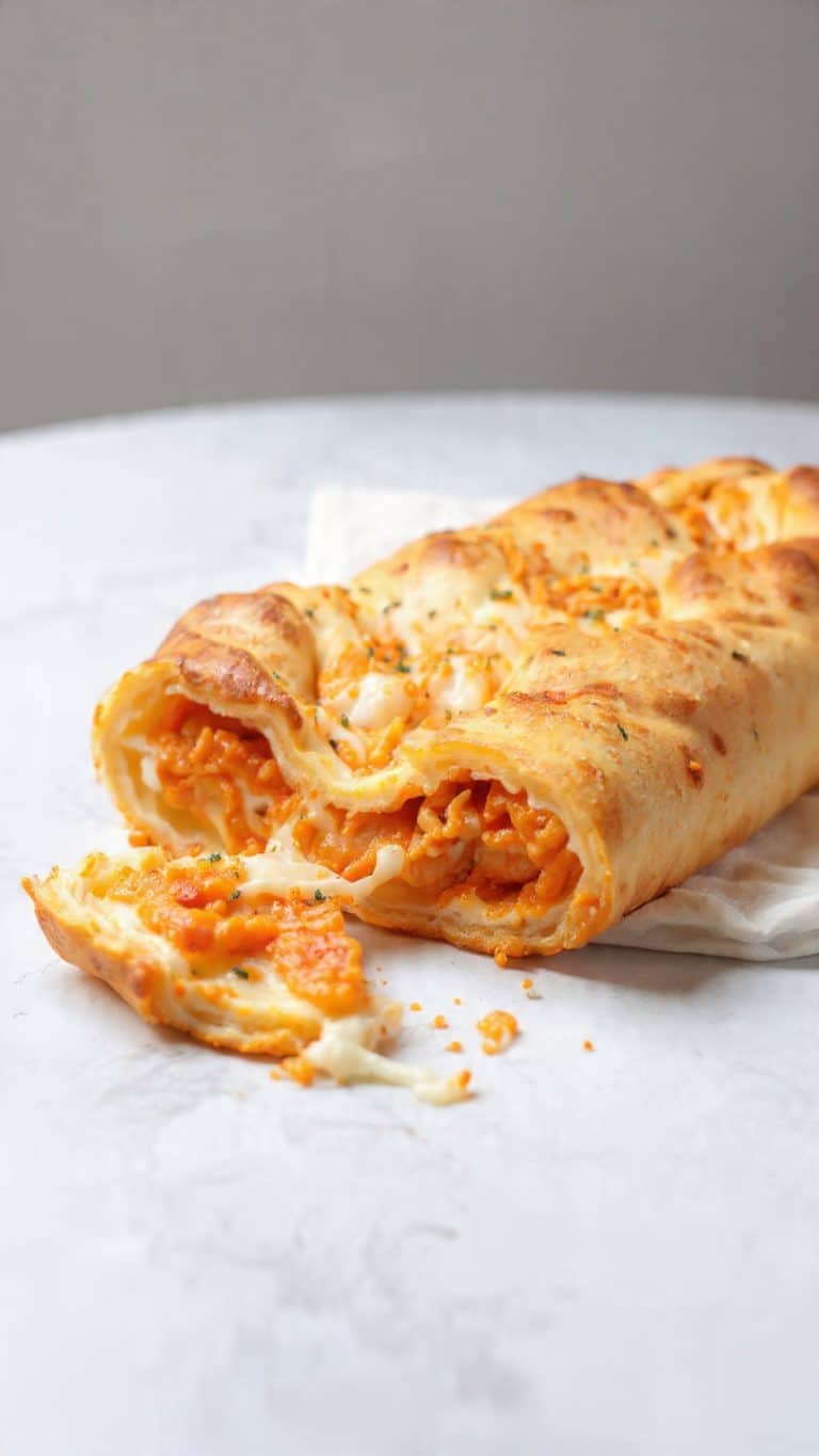 Buffalo Chicken Stromboli