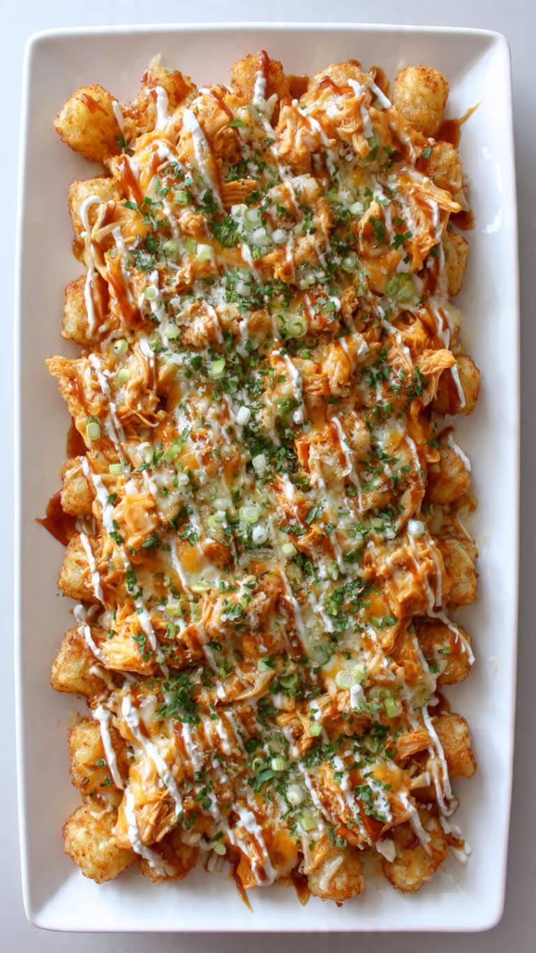 Buffalo Chicken Totchos